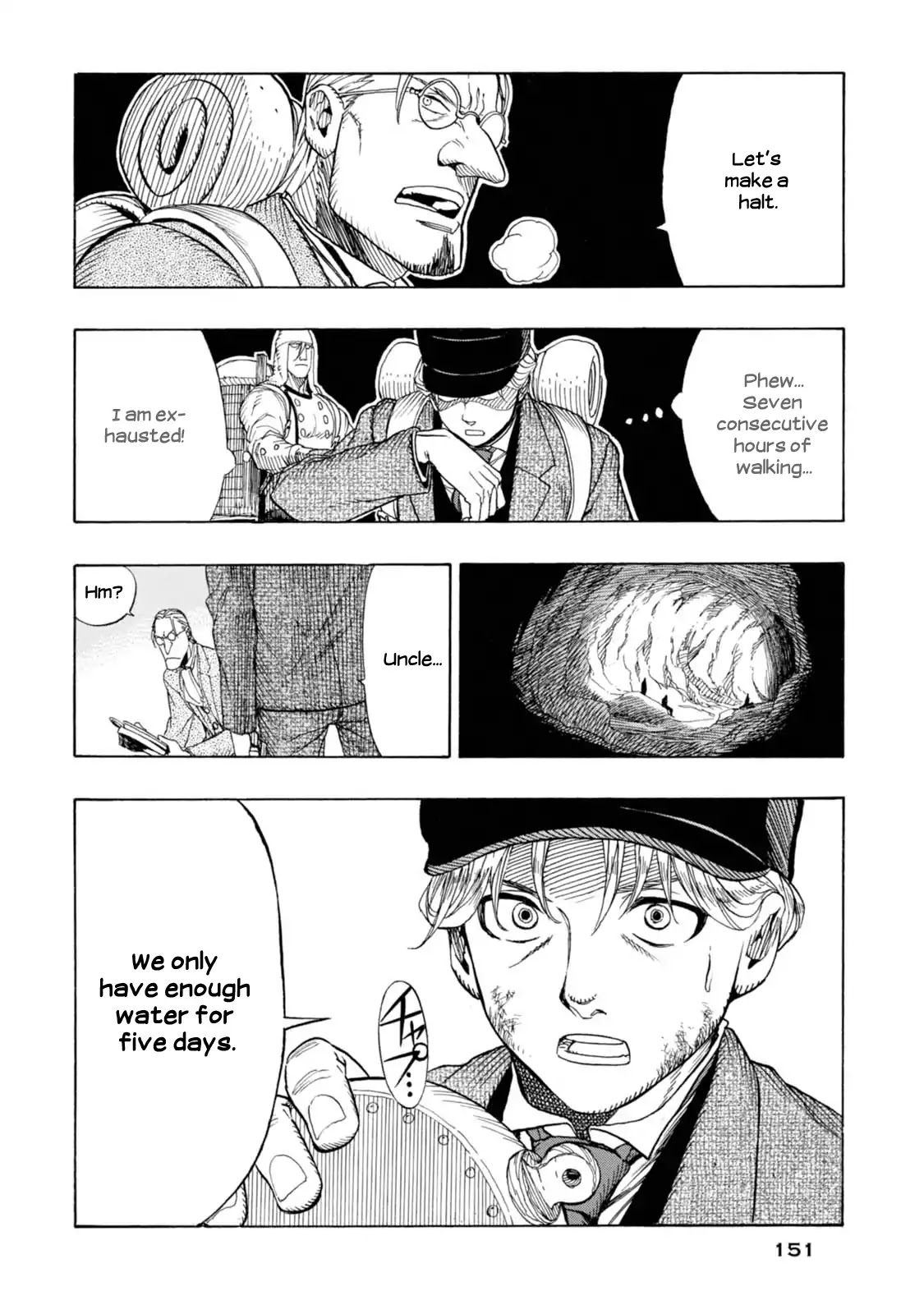Journey to the Center of the Earth Chapter 4 page 30 - Chapter 4: Descent