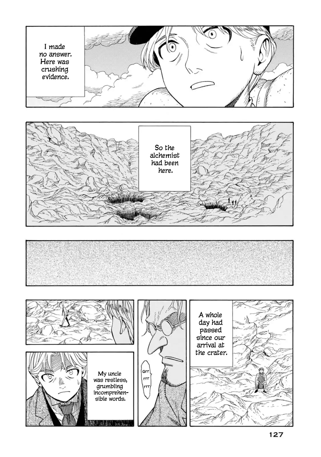 Journey to the Center of the Earth Chapter 4 page 6 - Chapter 4: Descent