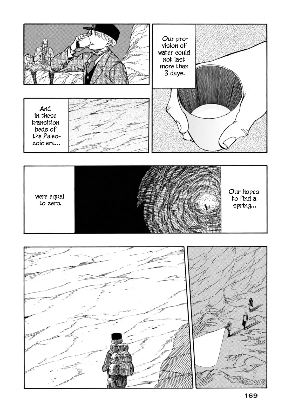 Journey to the Center of the Earth Chapter 5 page 14 - Chapter 5: Dead End