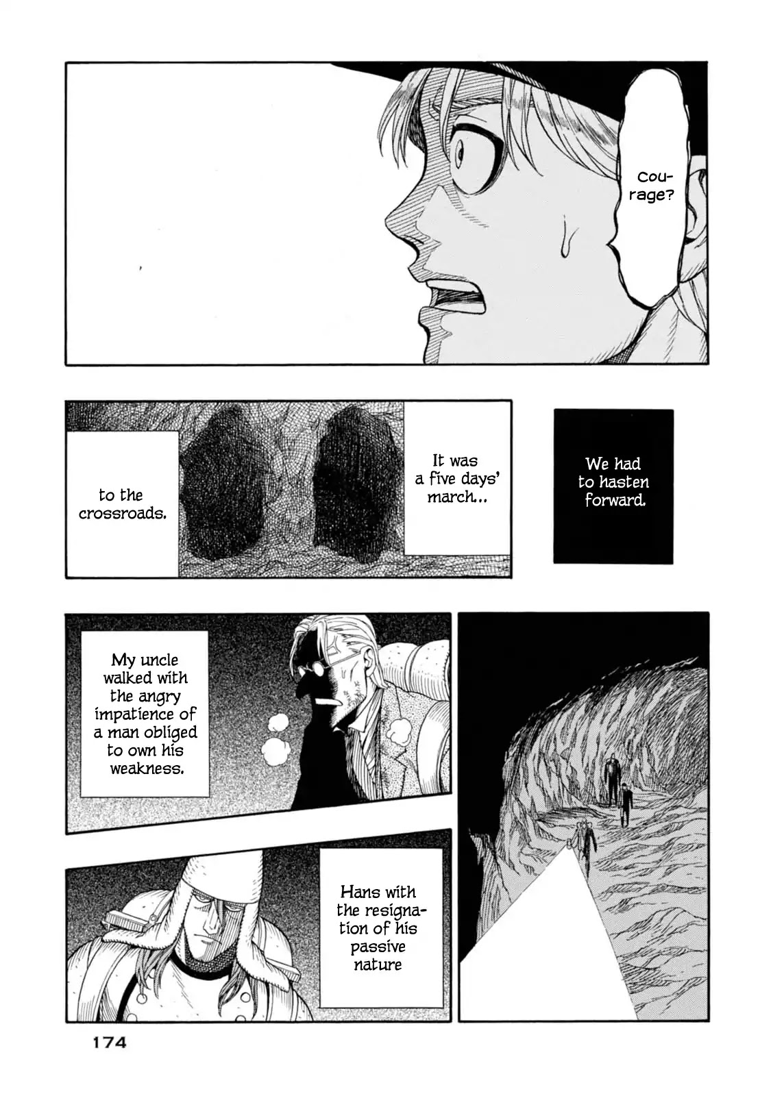 Journey to the Center of the Earth Chapter 5 page 19 - Chapter 5: Dead End