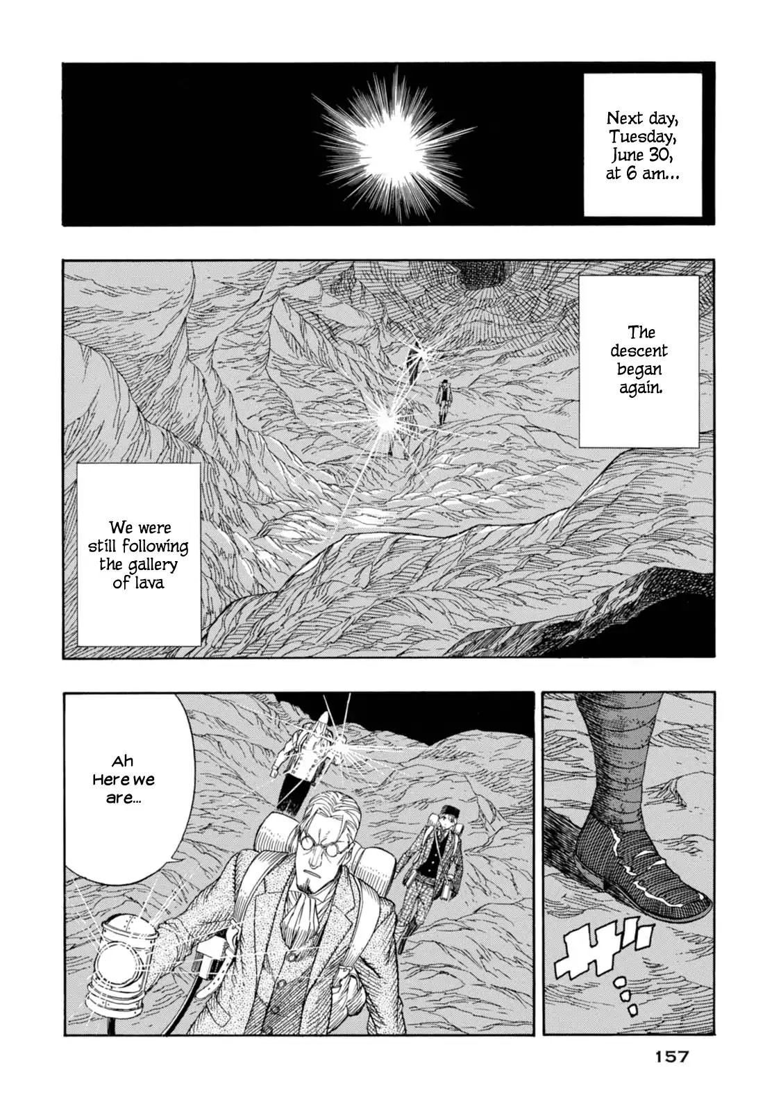 Journey to the Center of the Earth Chapter 5 page 2 - Chapter 5: Dead End