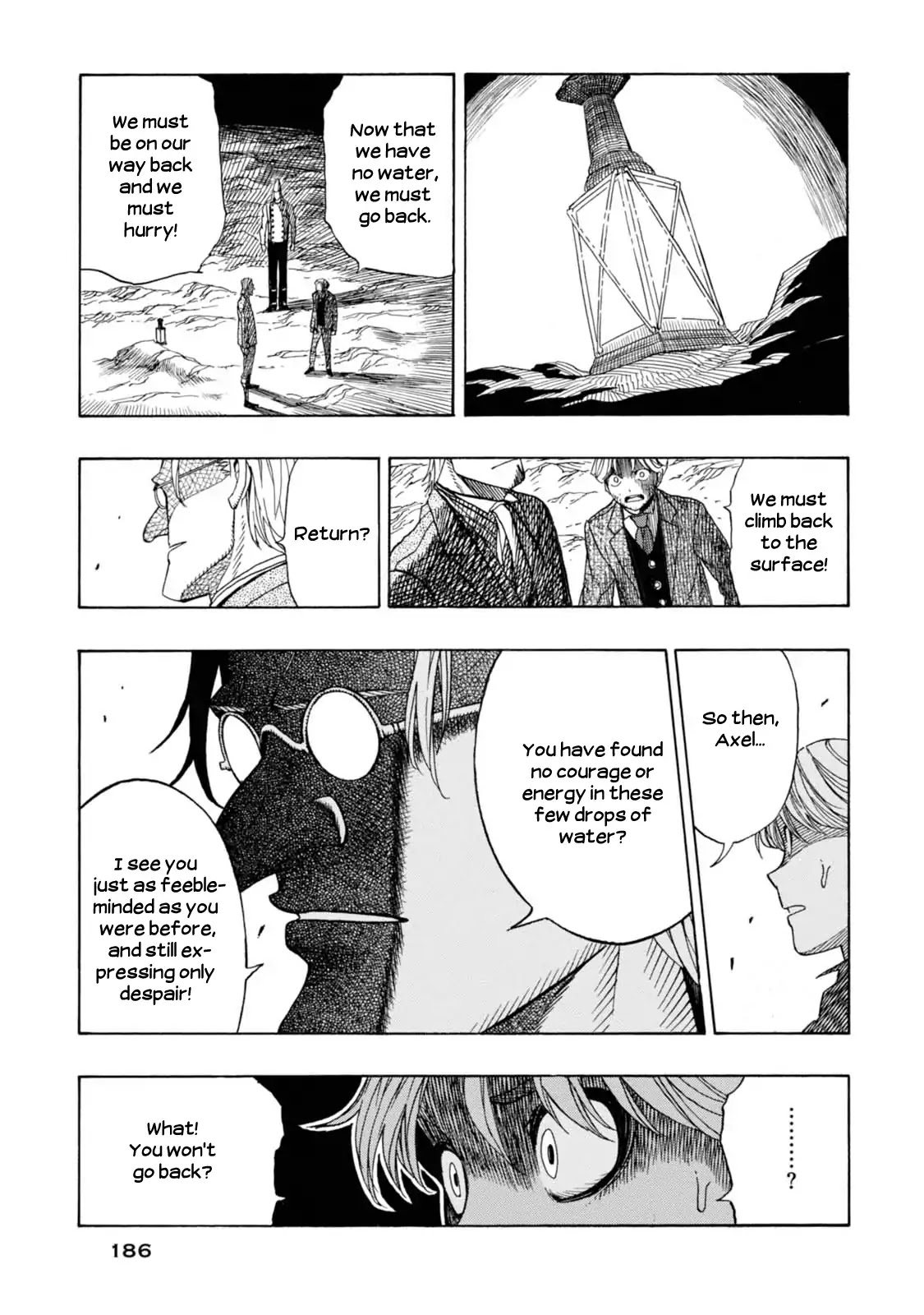 Journey to the Center of the Earth Chapter 5 page 30 - Chapter 5: Dead End