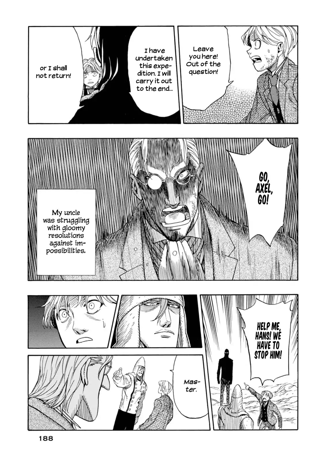 Journey to the Center of the Earth Chapter 5 page 32 - Chapter 5: Dead End