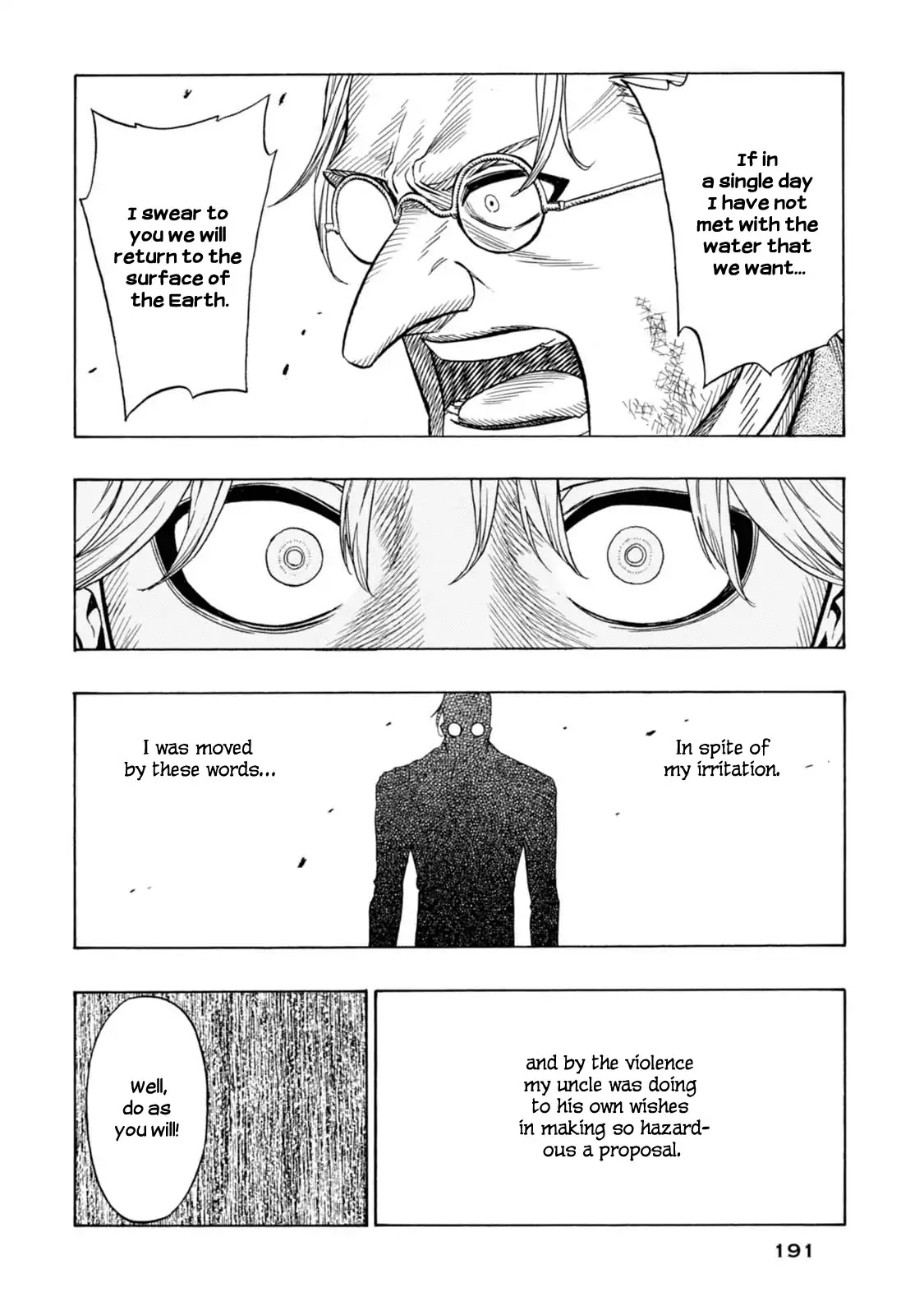 Journey to the Center of the Earth Chapter 5 page 35 - Chapter 5: Dead End
