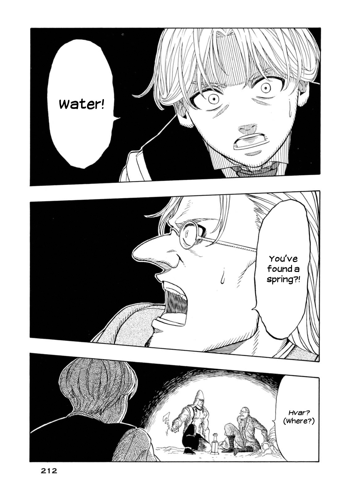 Journey to the Center of the Earth Chapter 6 page 19 - Chapter 6: Lifesaving Spring