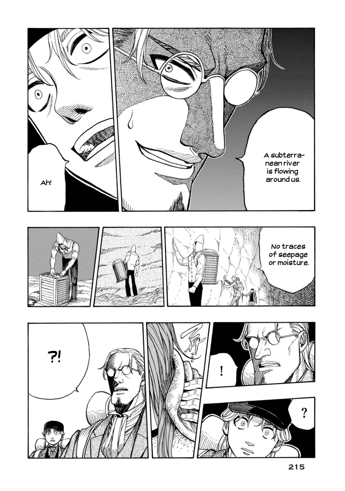 Journey to the Center of the Earth Chapter 6 page 22 - Chapter 6: Lifesaving Spring