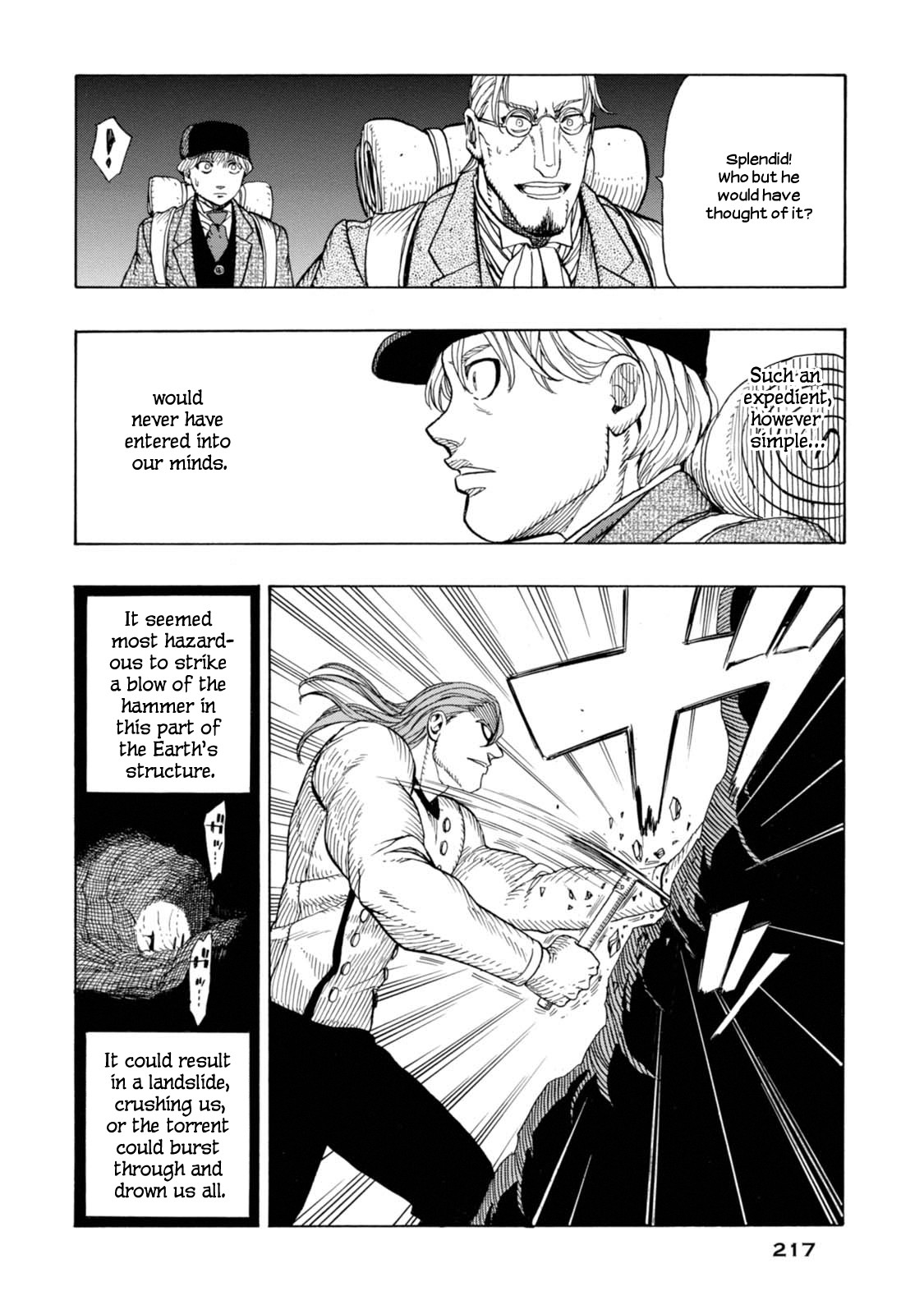 Journey to the Center of the Earth Chapter 6 page 24 - Chapter 6: Lifesaving Spring