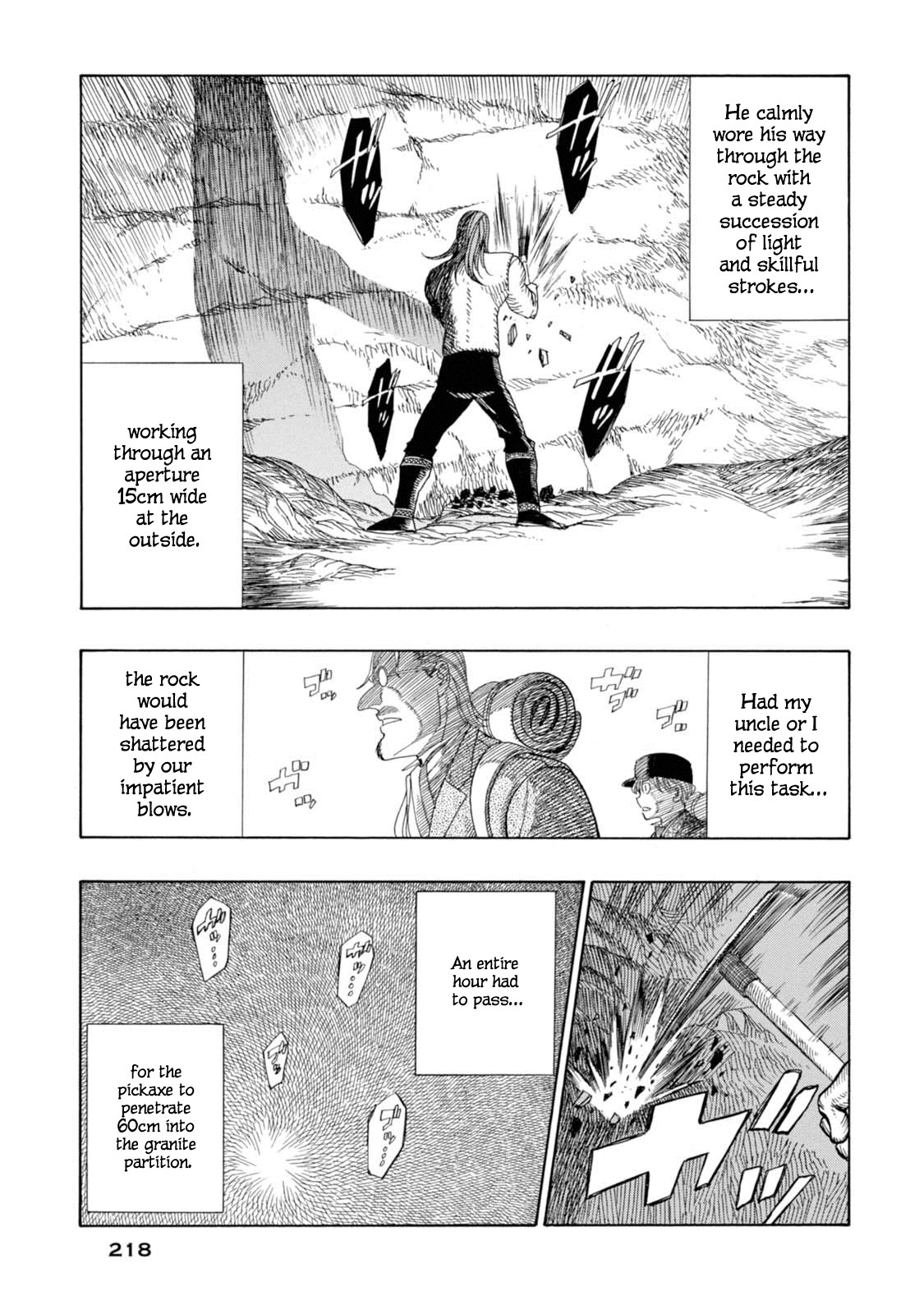 Journey to the Center of the Earth Chapter 6 page 25 - Chapter 6: Lifesaving Spring