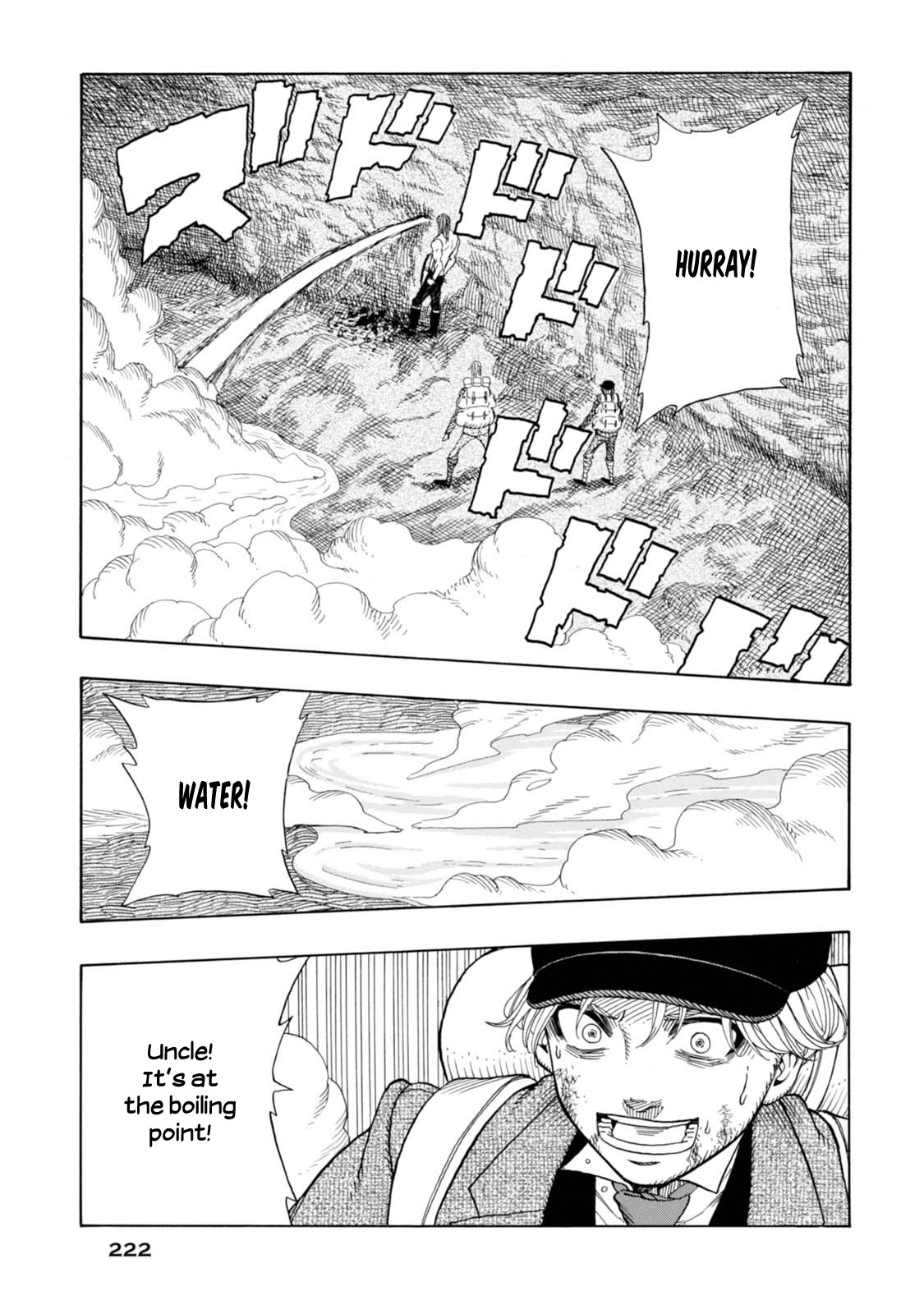 Journey to the Center of the Earth Chapter 6 page 28 - Chapter 6: Lifesaving Spring