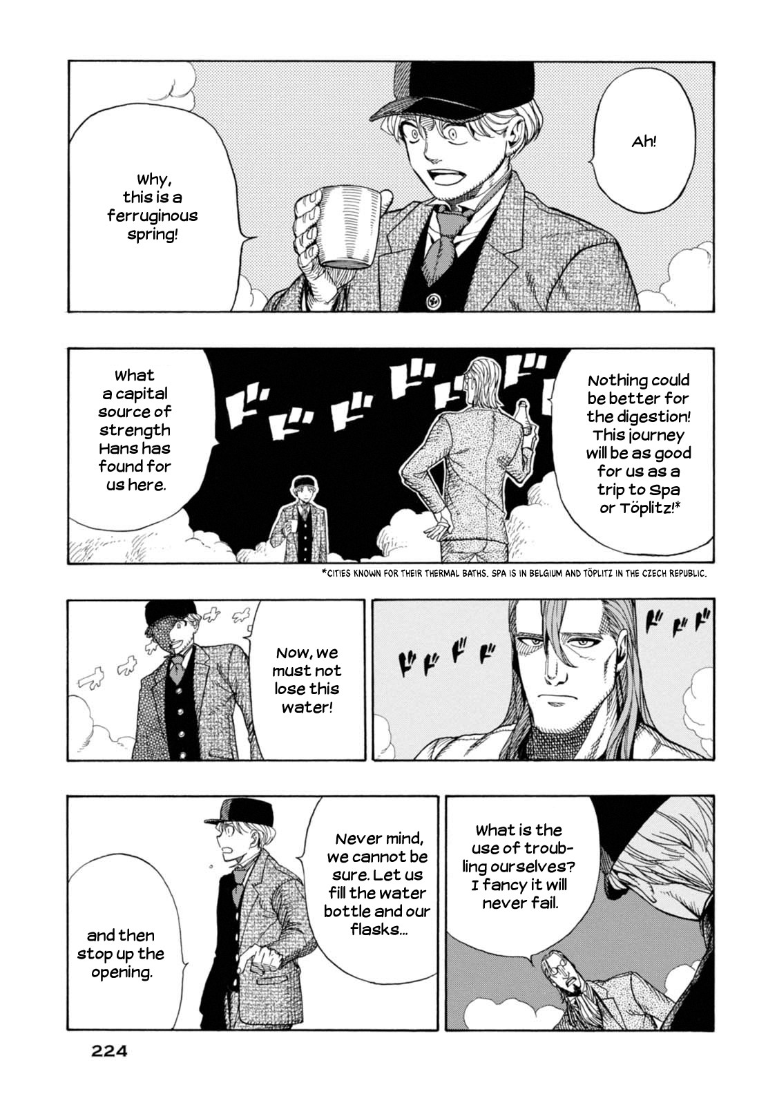 Journey to the Center of the Earth Chapter 6 page 30 - Chapter 6: Lifesaving Spring