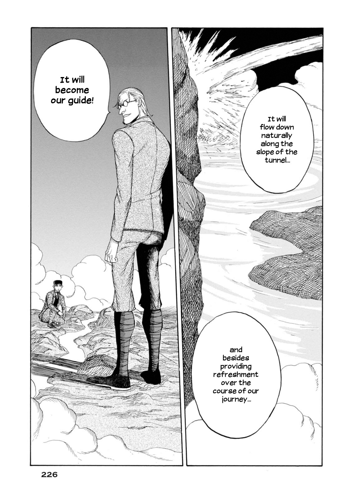 Journey to the Center of the Earth Chapter 6 page 32 - Chapter 6: Lifesaving Spring