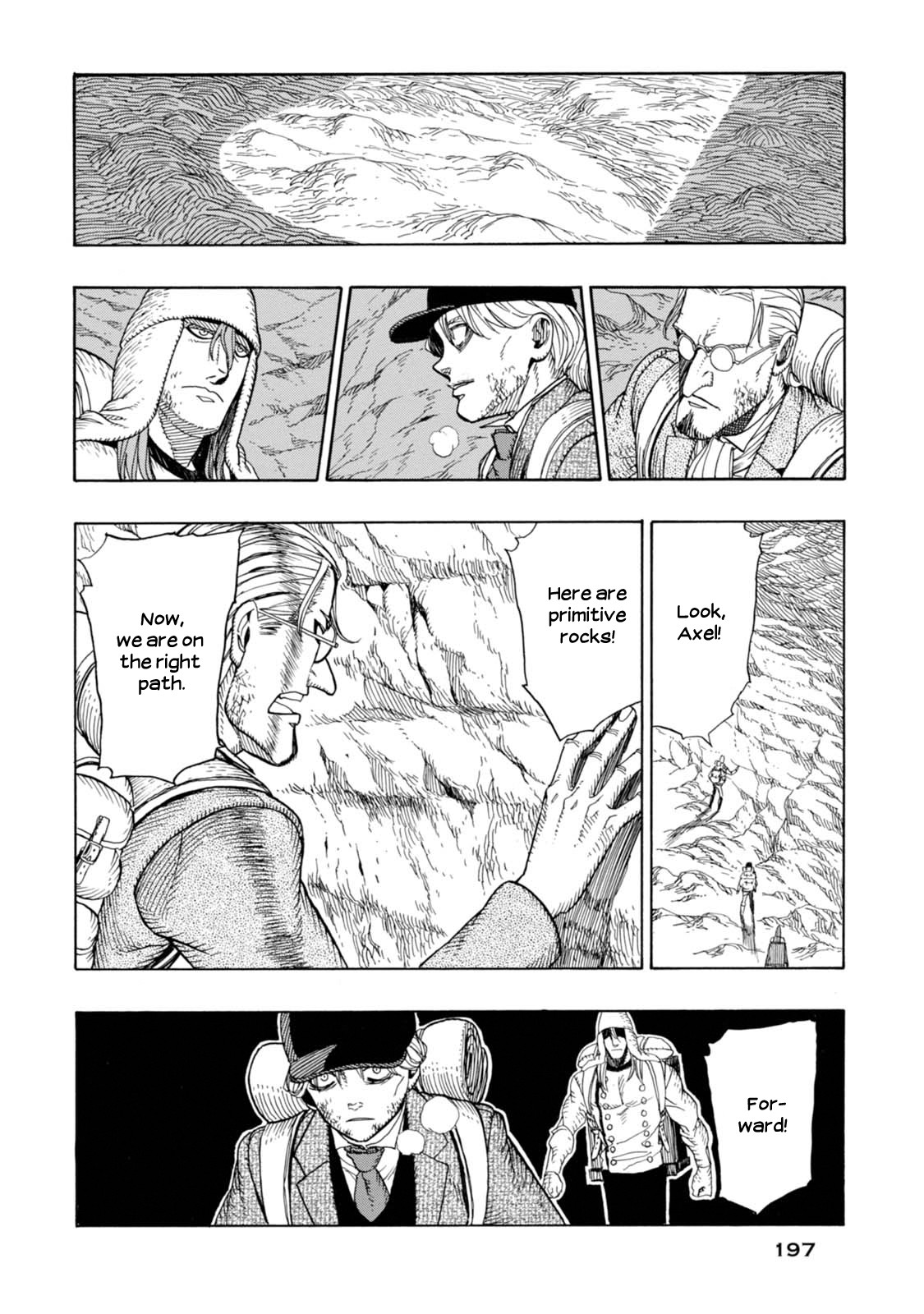 Journey to the Center of the Earth Chapter 6 page 4 - Chapter 6: Lifesaving Spring