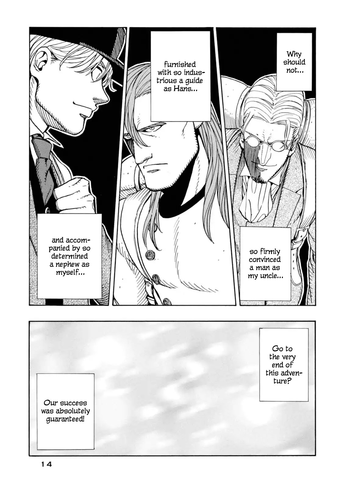 Journey to the Center of the Earth Chapter 7 page 13 - Chapter 7: Buried Alive