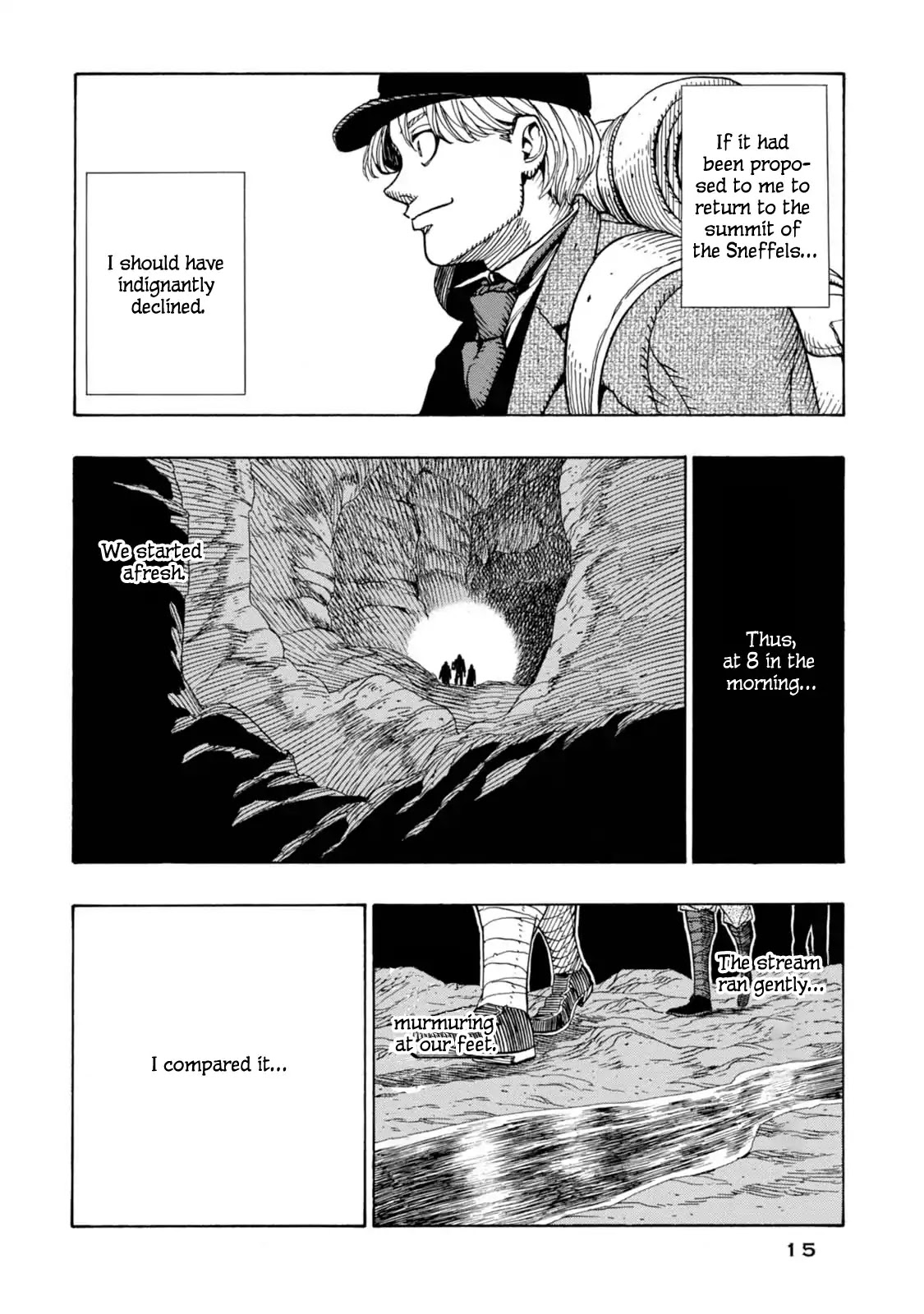Journey to the Center of the Earth Chapter 7 page 14 - Chapter 7: Buried Alive