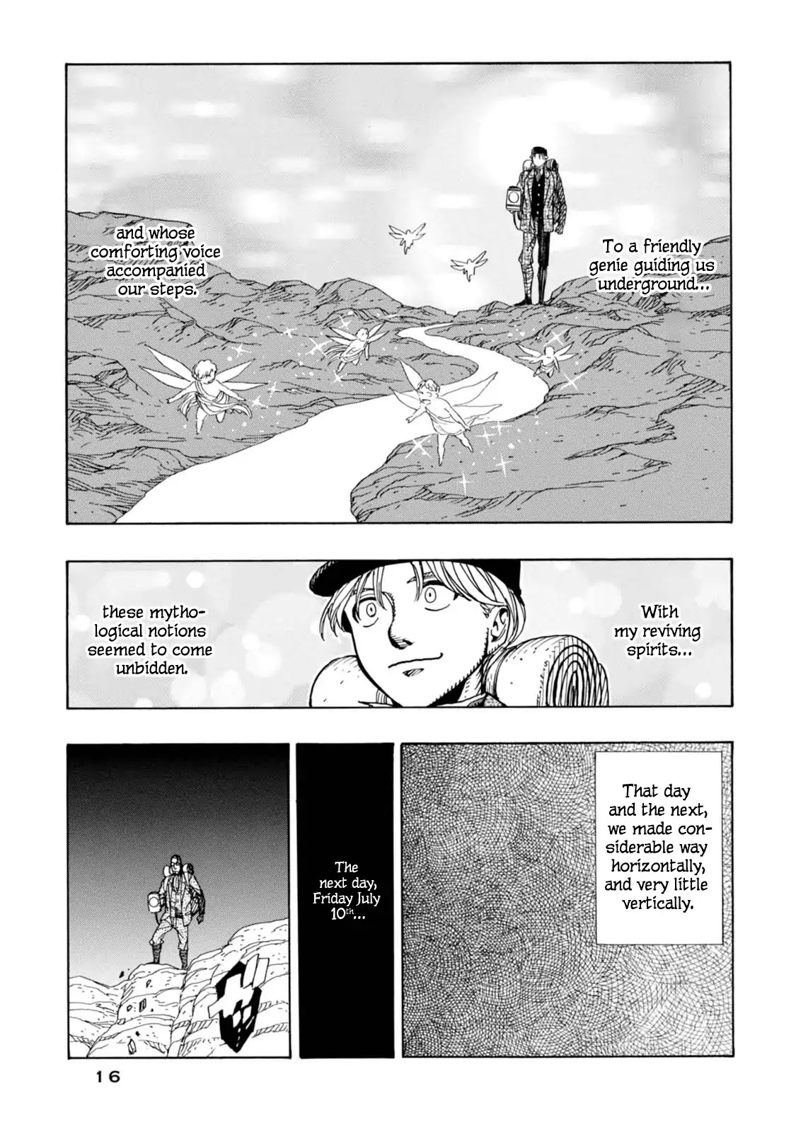 Journey to the Center of the Earth Chapter 7 page 15 - Chapter 7: Buried Alive