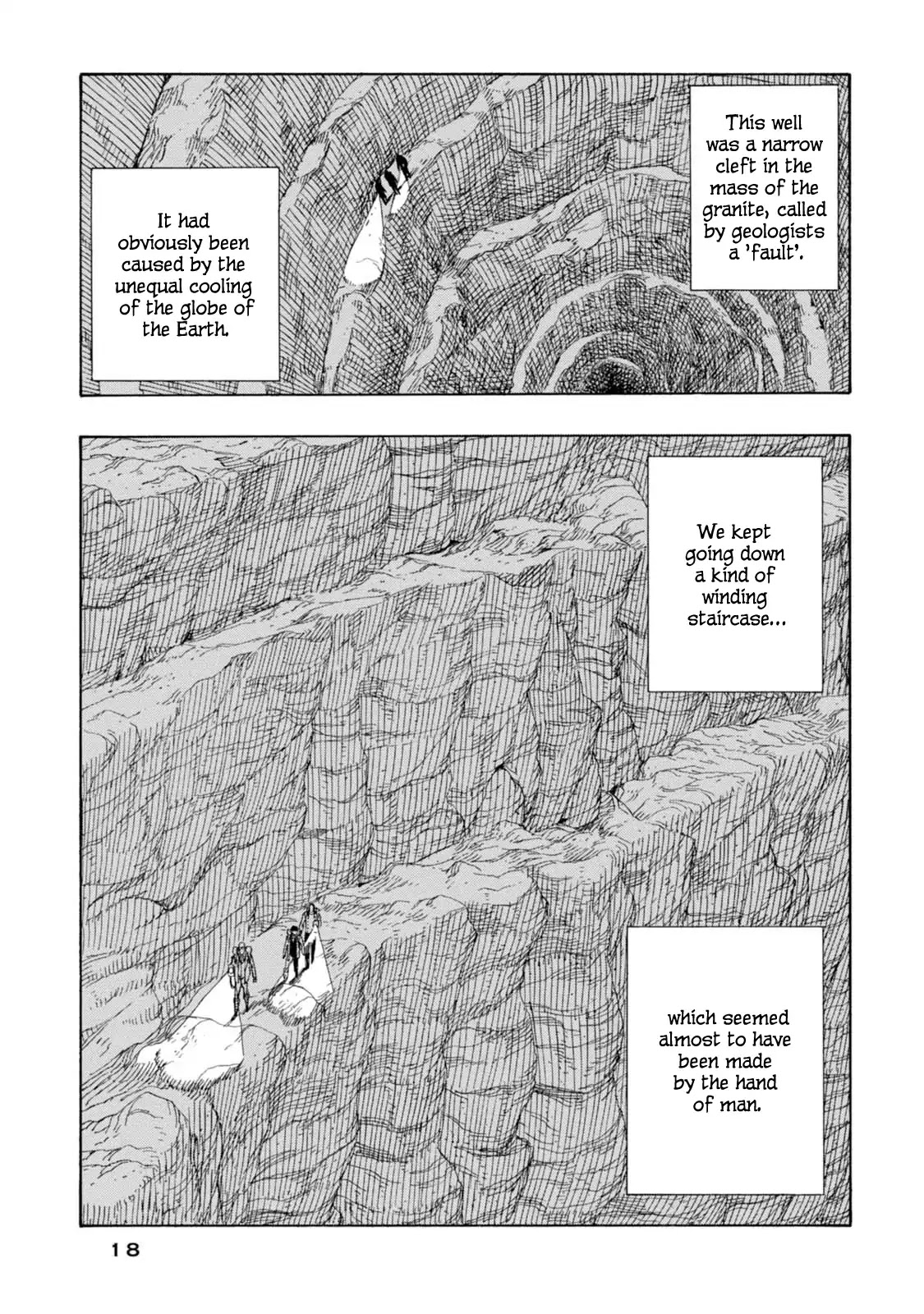 Journey to the Center of the Earth Chapter 7 page 17 - Chapter 7: Buried Alive