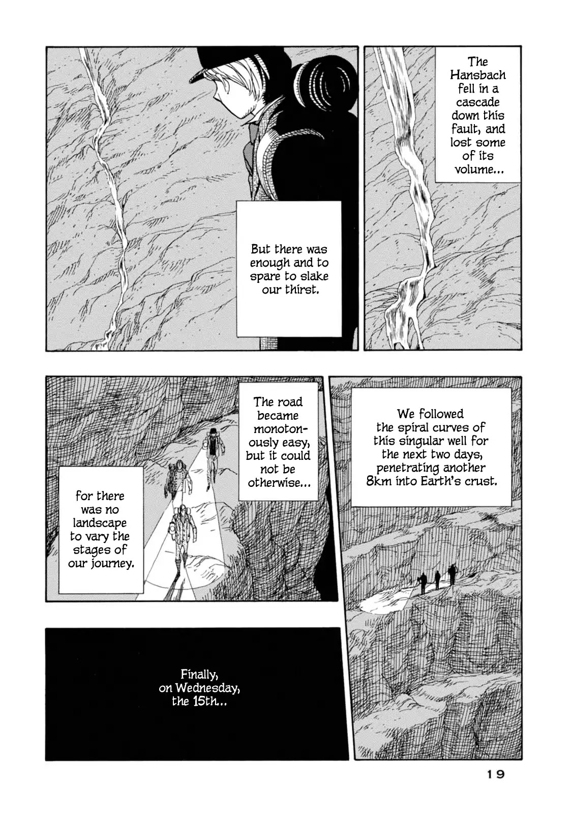 Journey to the Center of the Earth Chapter 7 page 18 - Chapter 7: Buried Alive