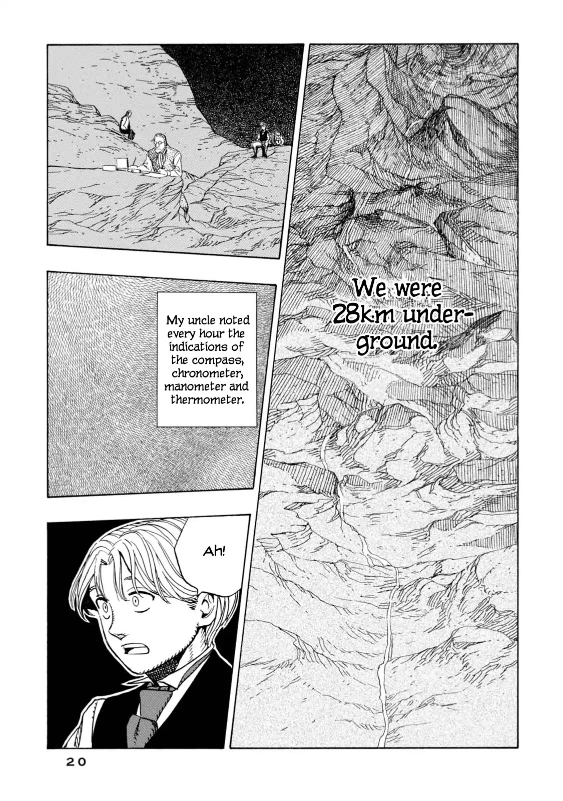 Journey to the Center of the Earth Chapter 7 page 19 - Chapter 7: Buried Alive