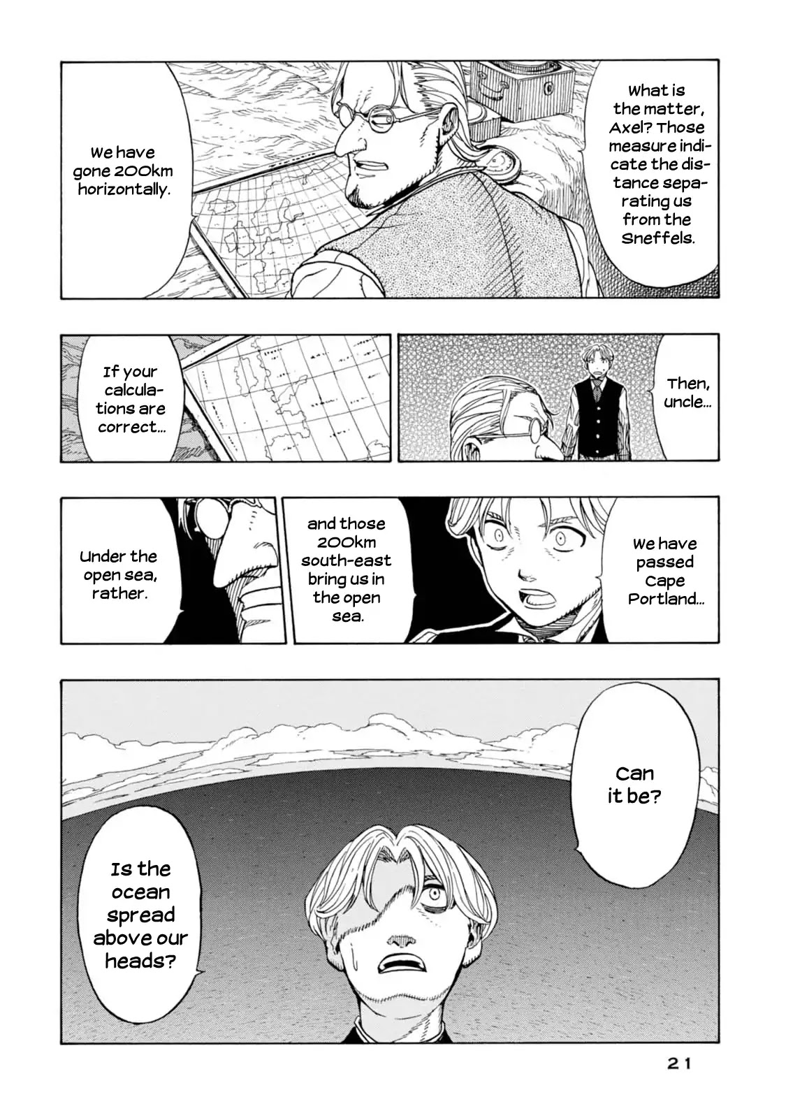 Journey to the Center of the Earth Chapter 7 page 20 - Chapter 7: Buried Alive