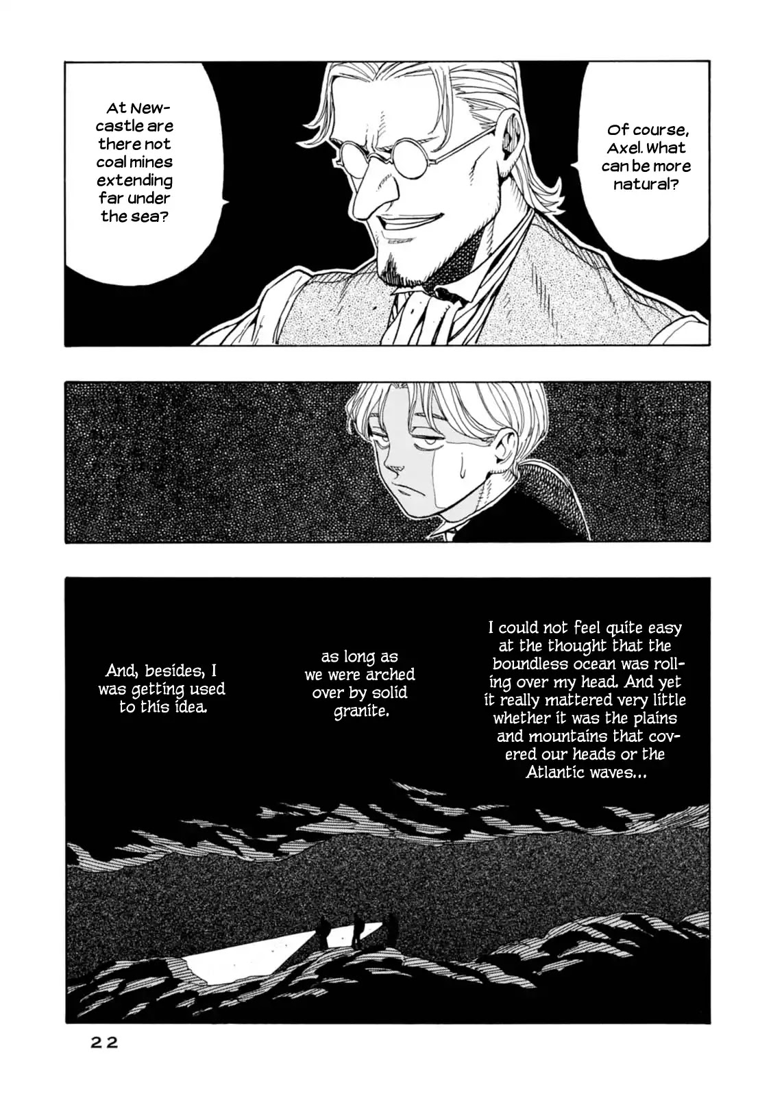 Journey to the Center of the Earth Chapter 7 page 21 - Chapter 7: Buried Alive