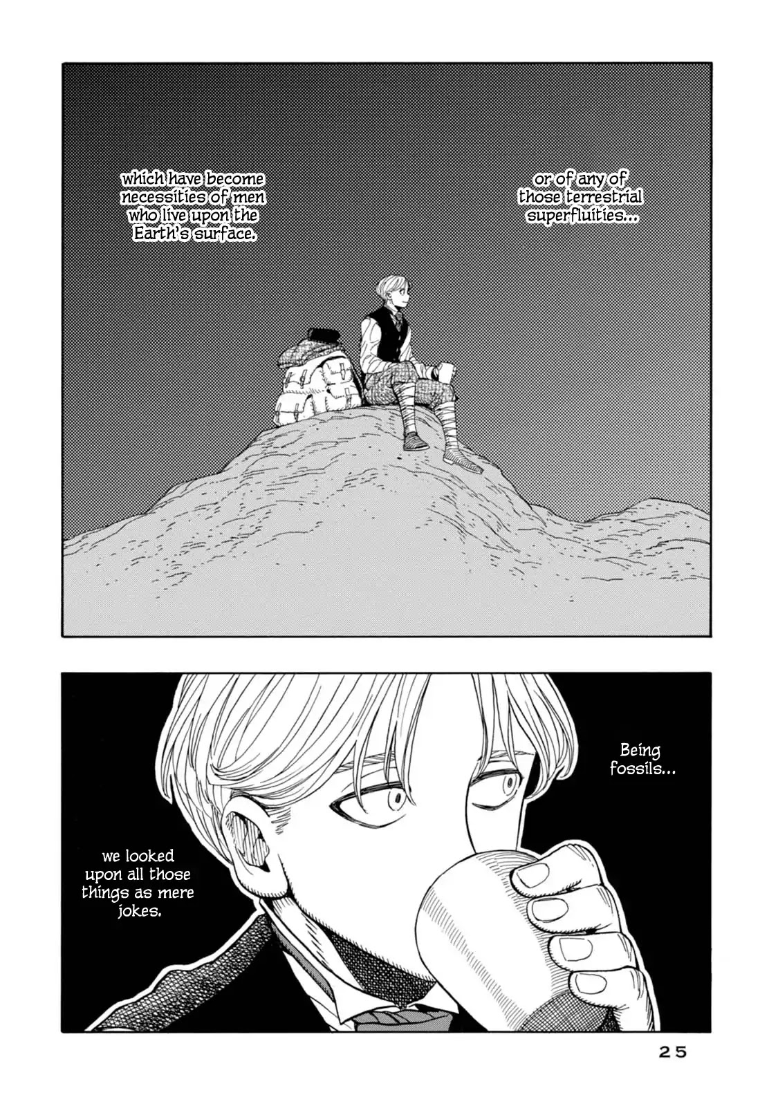 Journey to the Center of the Earth Chapter 7 page 24 - Chapter 7: Buried Alive