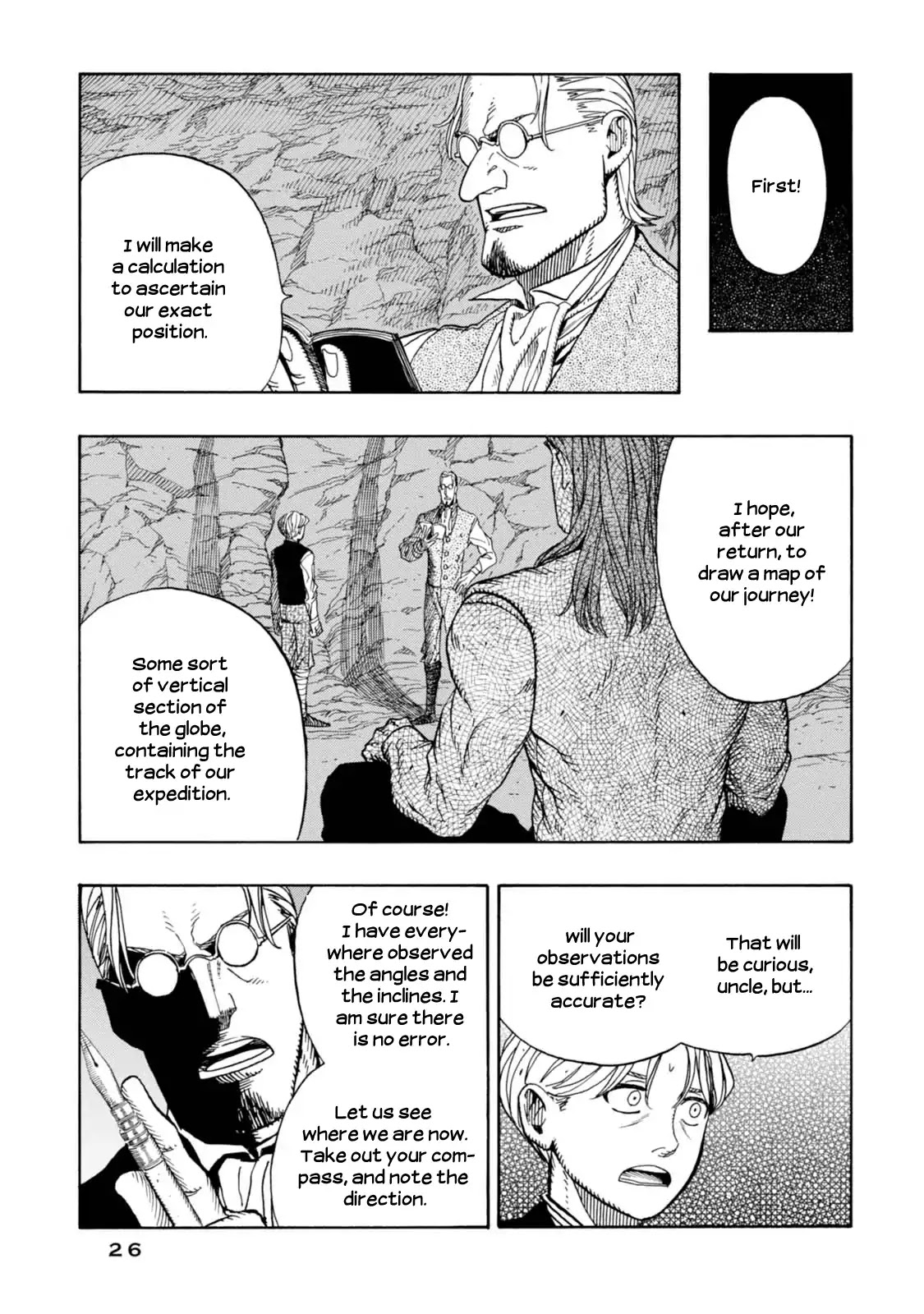 Journey to the Center of the Earth Chapter 7 page 25 - Chapter 7: Buried Alive