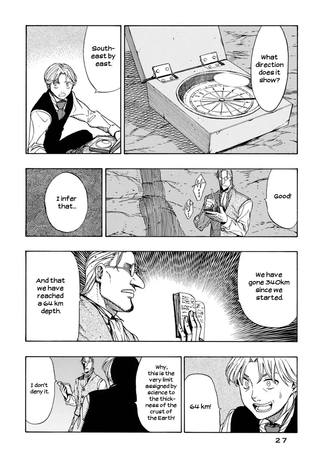 Journey to the Center of the Earth Chapter 7 page 26 - Chapter 7: Buried Alive