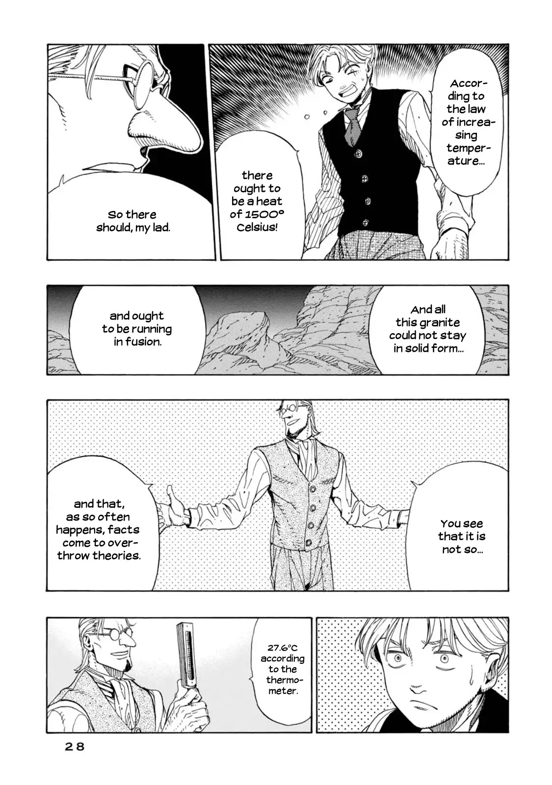 Journey to the Center of the Earth Chapter 7 page 27 - Chapter 7: Buried Alive
