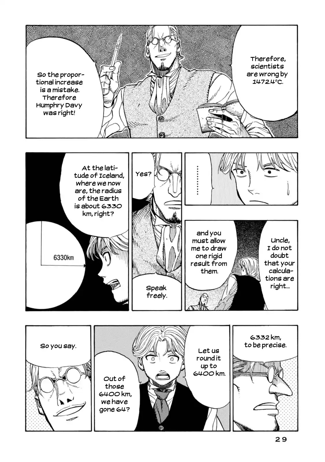 Journey to the Center of the Earth Chapter 7 page 28 - Chapter 7: Buried Alive