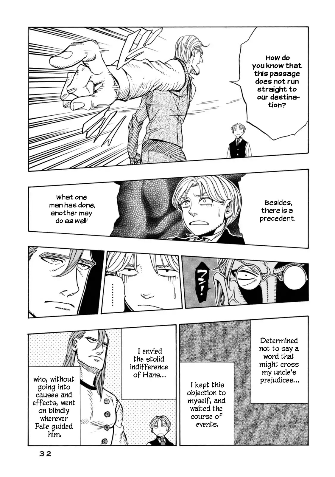 Journey to the Center of the Earth Chapter 7 page 31 - Chapter 7: Buried Alive