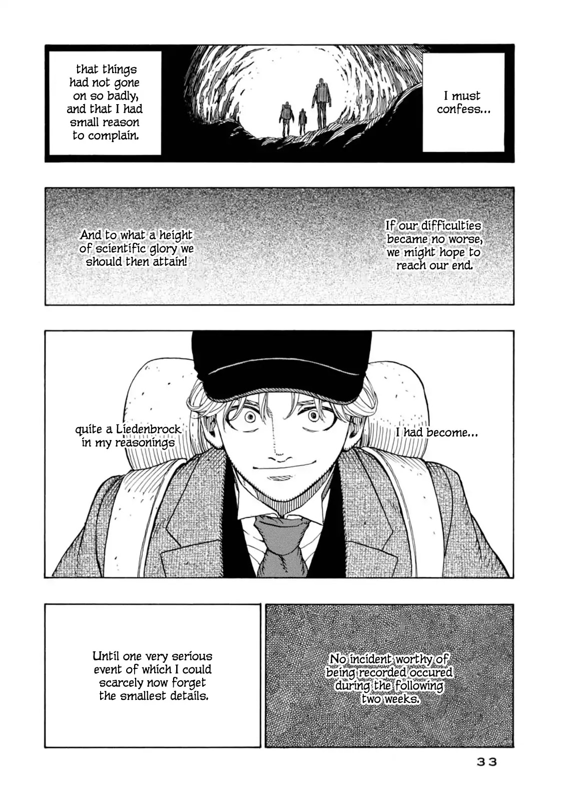Journey to the Center of the Earth Chapter 7 page 32 - Chapter 7: Buried Alive