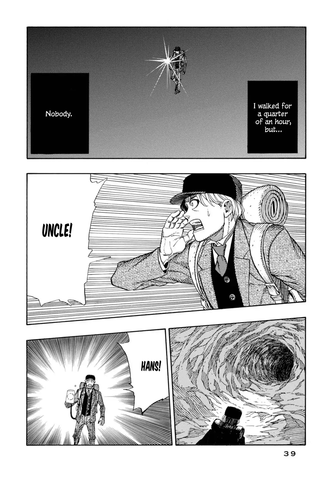 Journey to the Center of the Earth Chapter 7 page 37 - Chapter 7: Buried Alive
