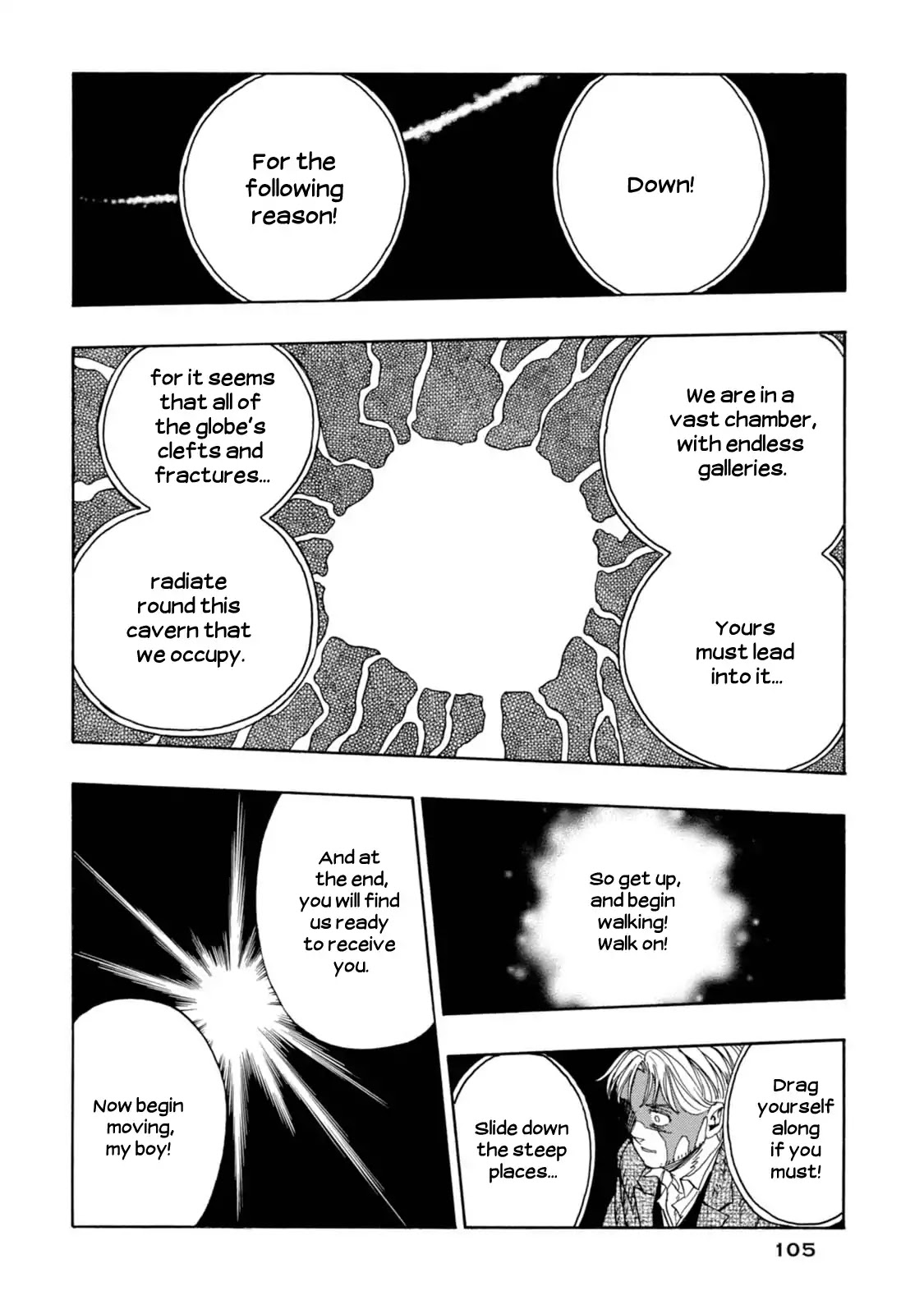 Journey to the Center of the Earth Chapter 9 page 21 - Chapter 9: Whispering Gallery