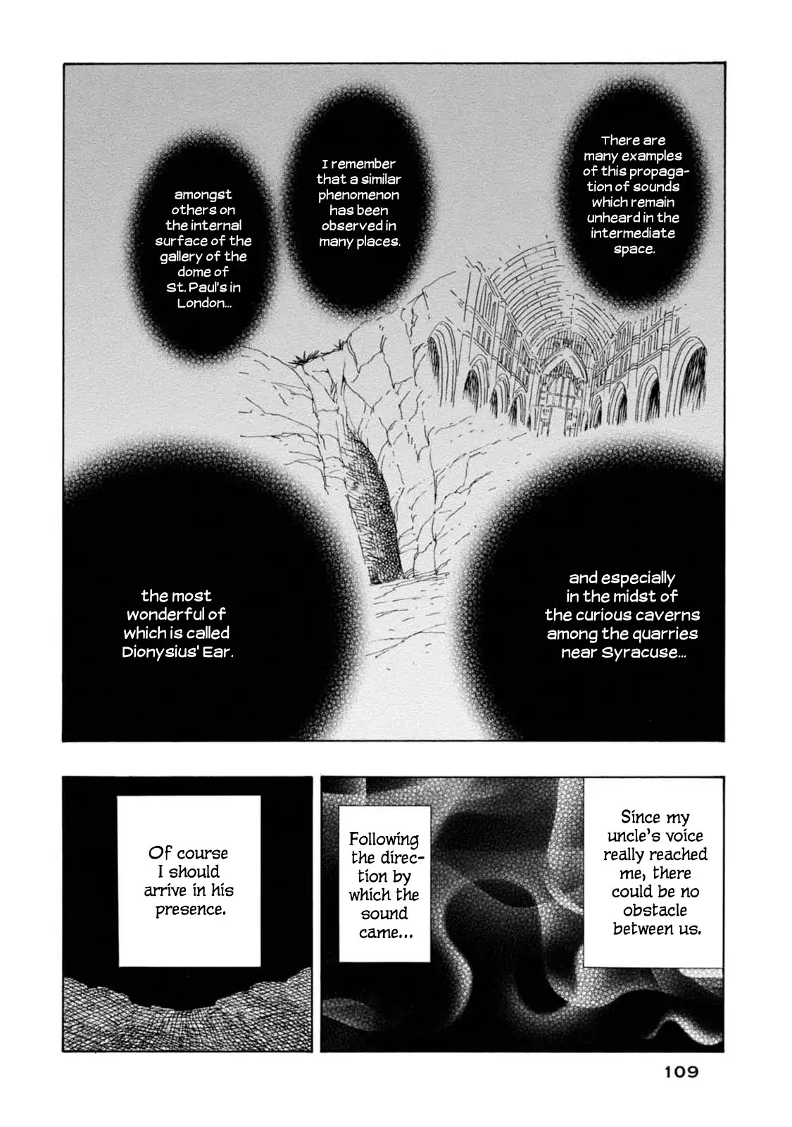 Journey to the Center of the Earth Chapter 9 page 25 - Chapter 9: Whispering Gallery