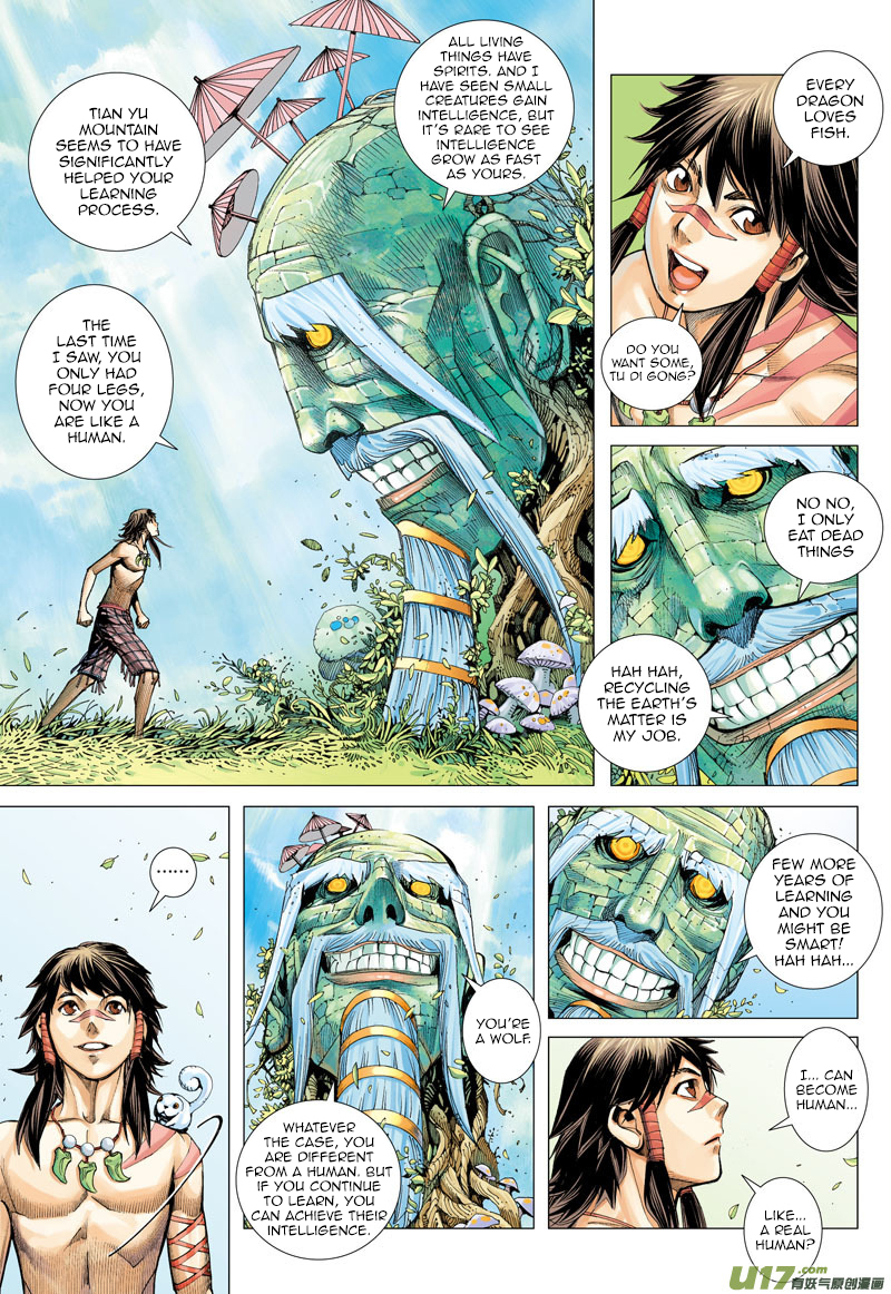 Journey to the West Chapter 1 page 10 - Chapter 1: Dragon and Wolf