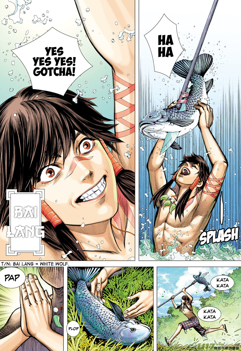 Journey to the West Chapter 1 page 8 - Chapter 1: Dragon and Wolf