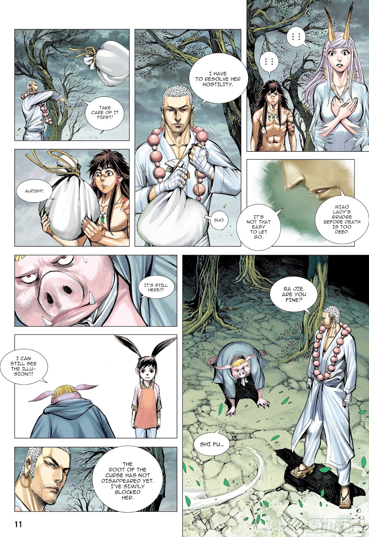 Journey to the West Chapter 105 page 11 - Chapter 105