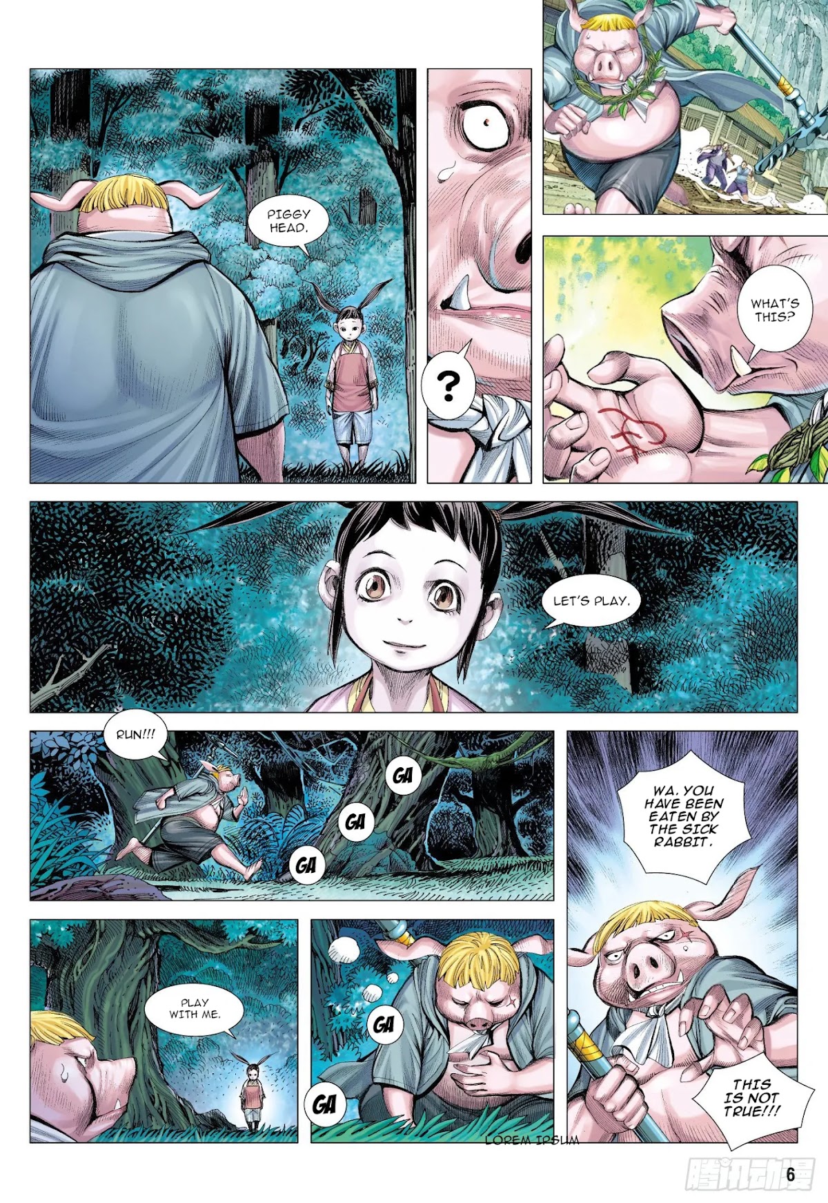 Journey to the West Chapter 105 page 6 - Chapter 105
