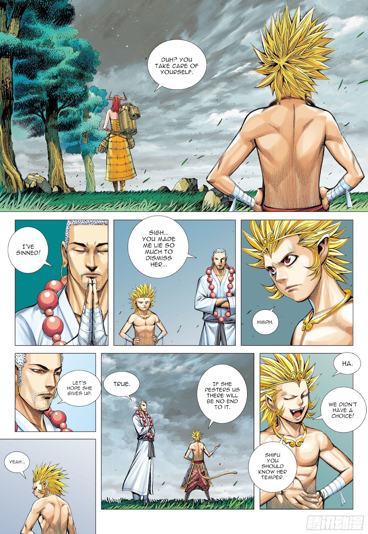 Journey to the West Chapter 110.5 page 10 - Chapter 110.5