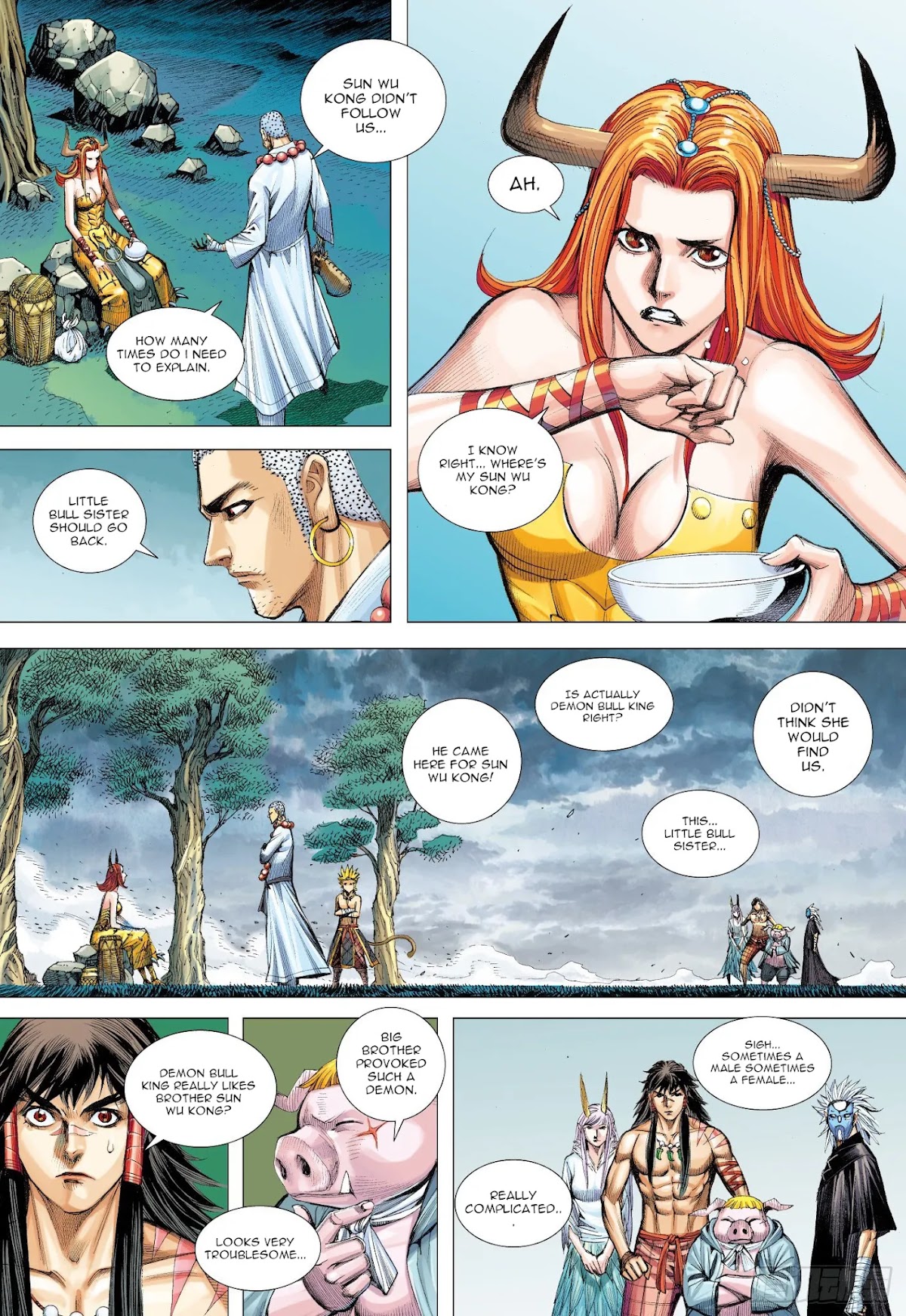 Journey to the West Chapter 110.5 page 4 - Chapter 110.5