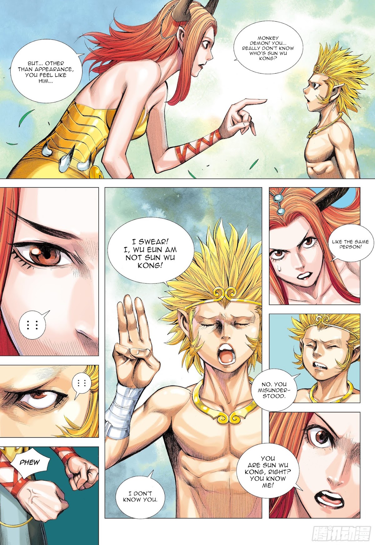 Journey to the West Chapter 110.5 page 6 - Chapter 110.5