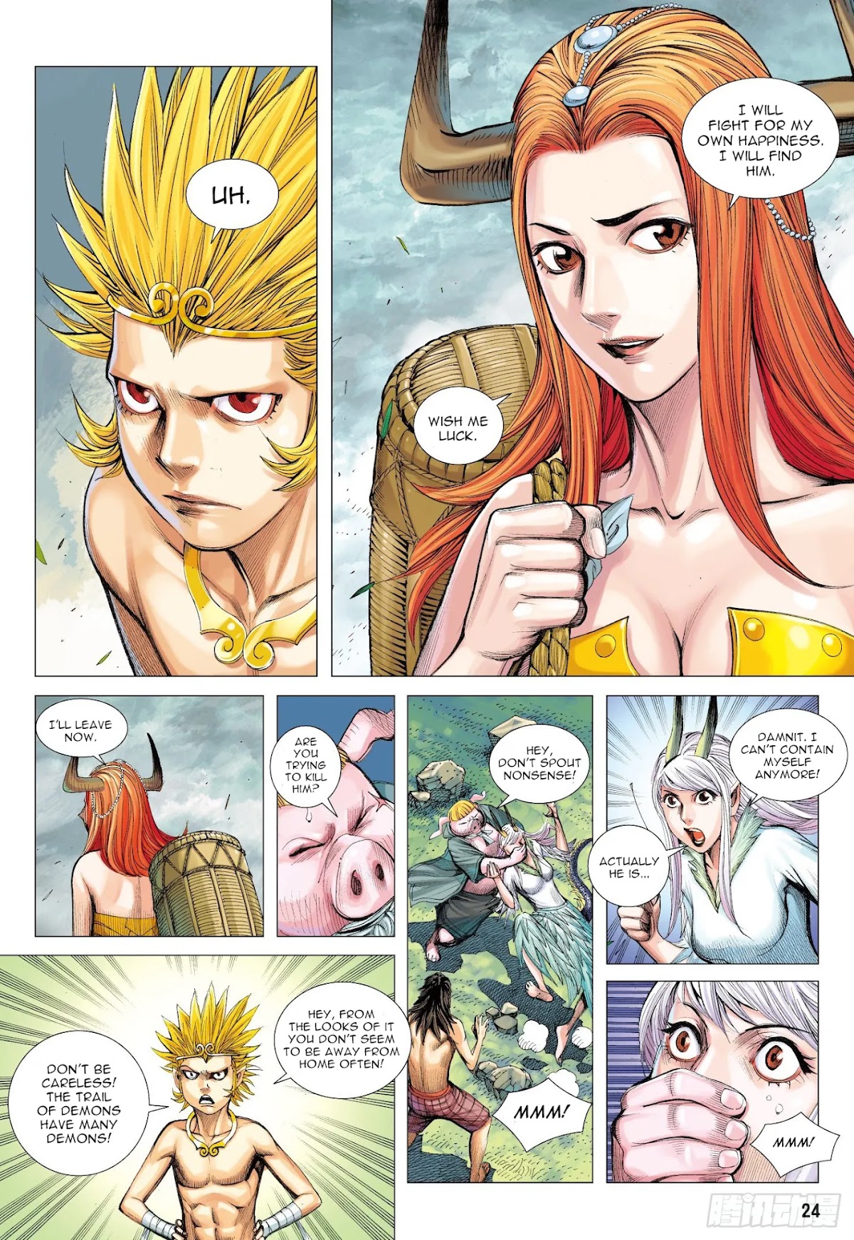 Journey to the West Chapter 110.5 page 9 - Chapter 110.5