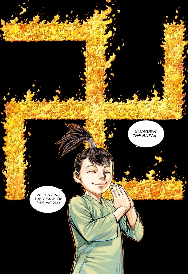 Journey to the West Chapter 14 page 31 - Chapter 14: Thousand Hands, Thousand Eyes, The God Among Gods, Limitless And Endless Rotating Seal