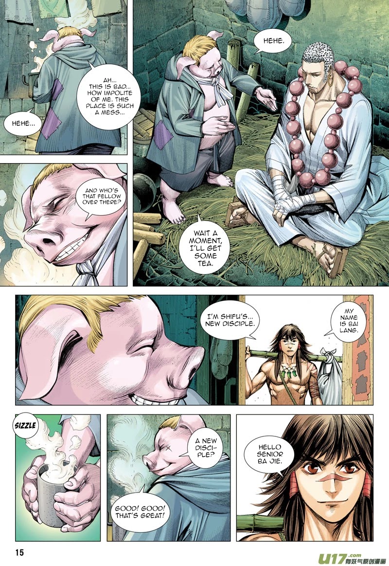 Journey to the West Chapter 17 page 14 - Chapter 17: The King of Pigs