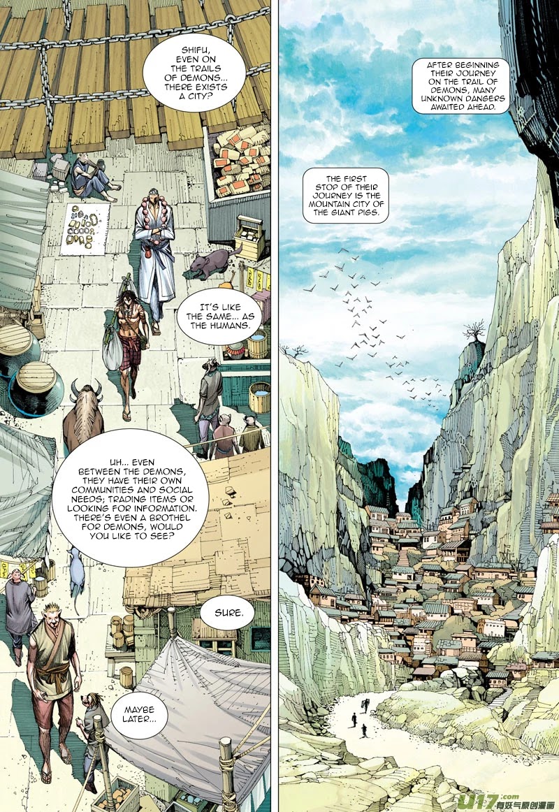 Journey to the West Chapter 17 page 5 - Chapter 17: The King of Pigs