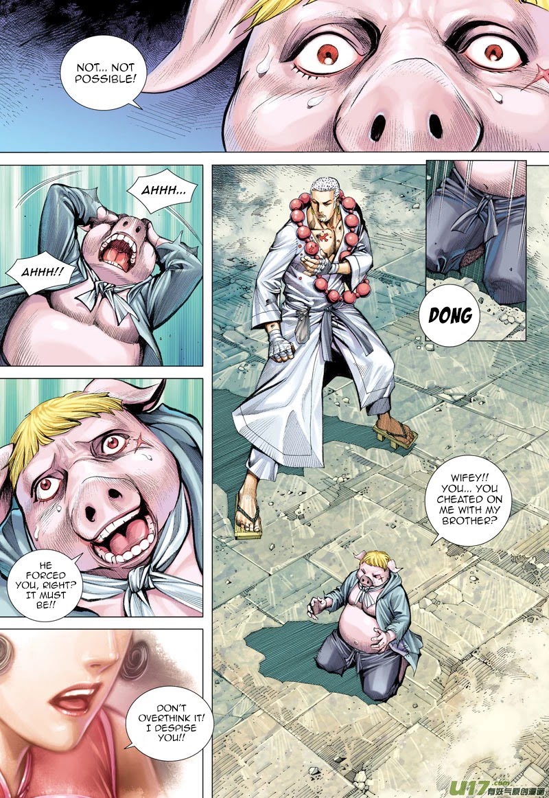 Journey to the West Chapter 20 page 13 - Chapter 20: The King of Pigs Enters The War