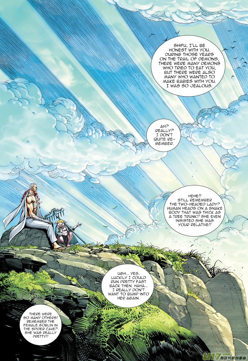 Journey to the West Chapter 20 page 21 - Chapter 20: The King of Pigs Enters The War