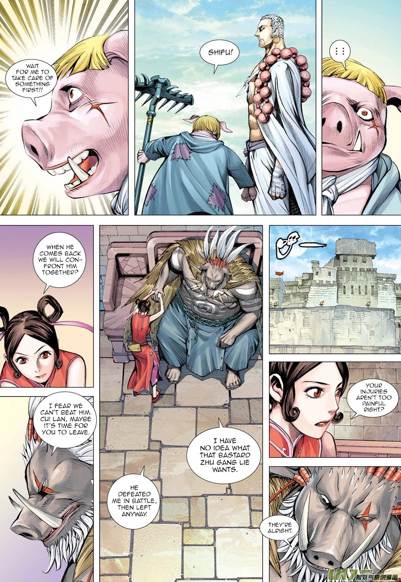 Journey to the West Chapter 20 page 23 - Chapter 20: The King of Pigs Enters The War