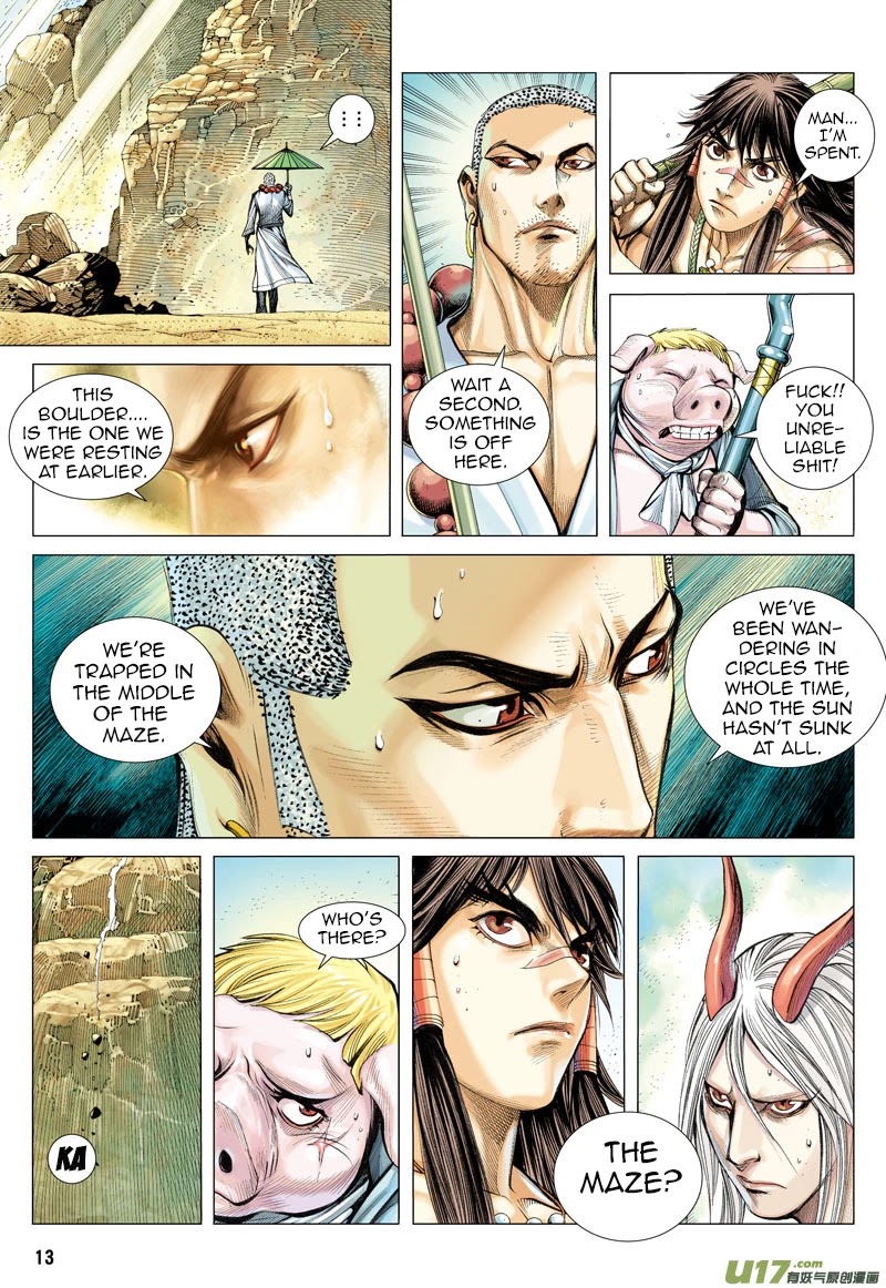 Journey to the West Chapter 21 page 12 - Chapter 21: The River of Flowing Sand