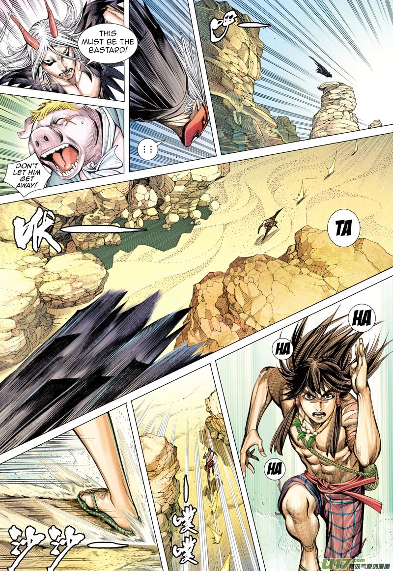 Journey to the West Chapter 21 page 14 - Chapter 21: The River of Flowing Sand
